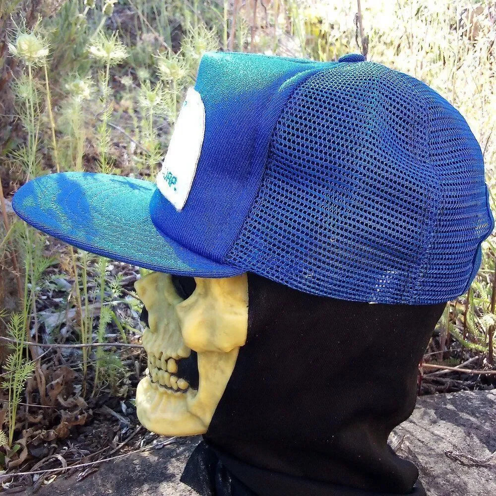 Deadstock Vintage Atlantic Veneer Corp. Patch Snap Trucker Hat
